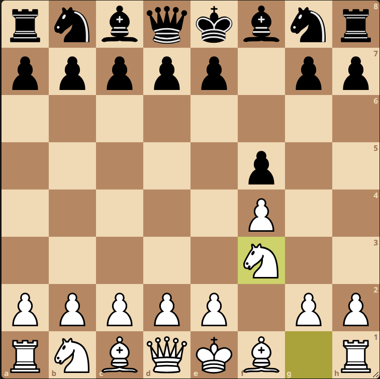 The Bird Opening: Dutch Variation