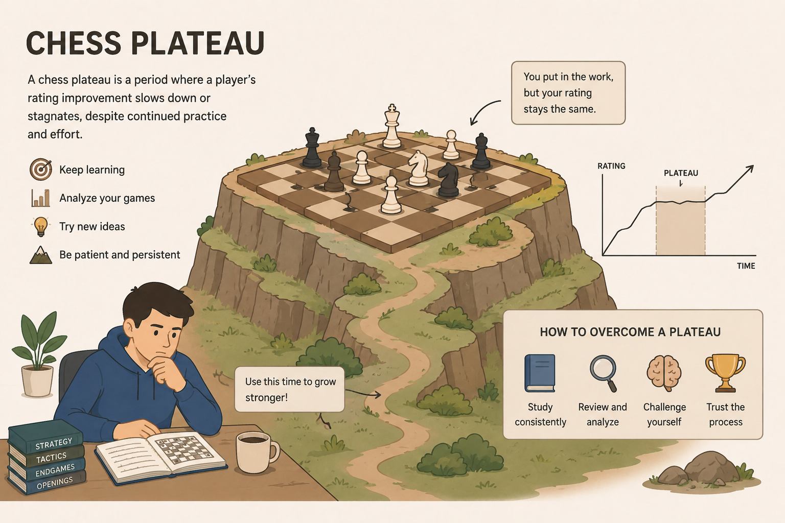 Valery Filippov | How to Reach a 1500 Rating on Chess.com as an Adult Chess plateau