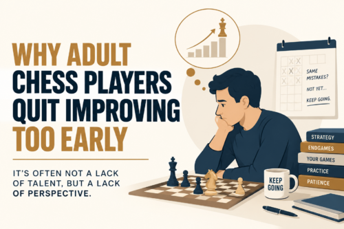 Why Adult Chess Players Quit Improving Too Early Why Adult Players Quit Chess Improvement Too Early