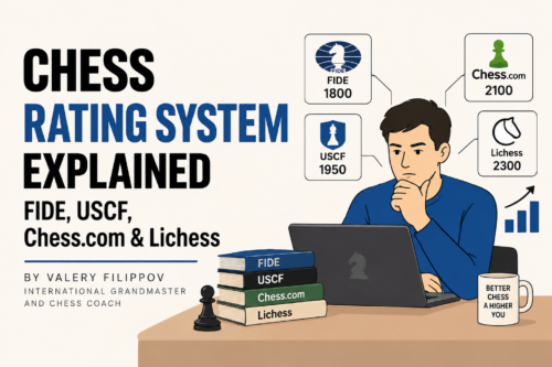 Chess Rating System Explained: FIDE, USCF, Chess.com & Lichess Chess Rating System Explained: FIDE, USCF, Chess com & Lichess