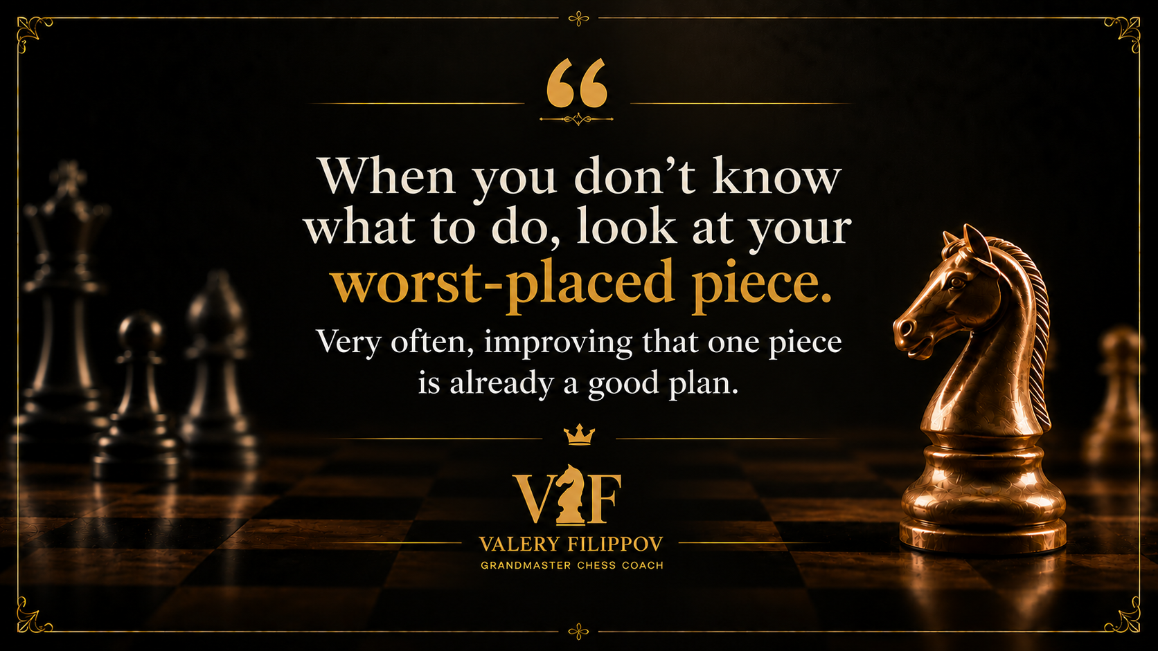 Valery Filippov | How to Make a Plan in Chess: A Step-by-Step Guide How to Make a Plan in Chess: A Step-by-Step Guide