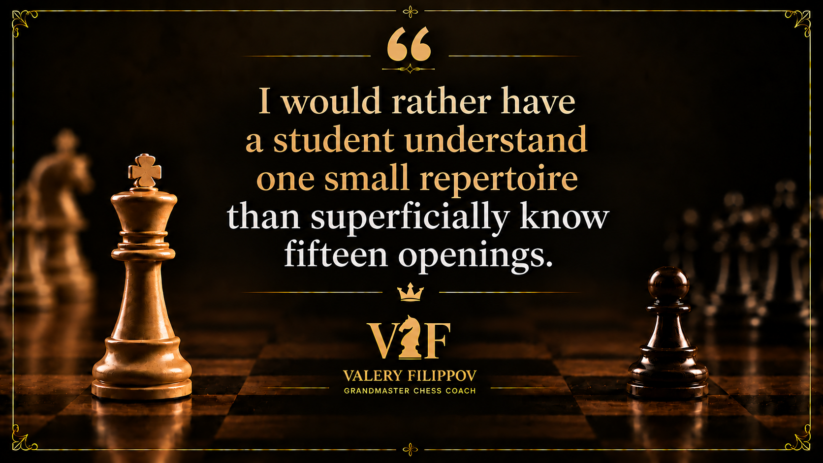 Valery Filippov | Why Memorizing Openings Won’t Make You a Better Chess Player Why Memorizing Openings Won't Make You a Better Chess Player