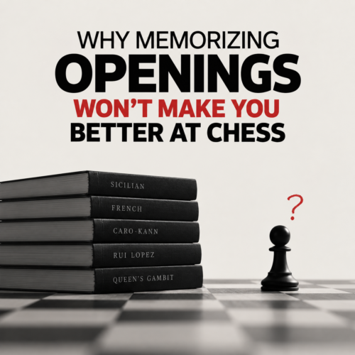 Why Memorizing Openings Won’t Make You a Better Chess Player Why Memorizing Openings Won't Make You a Better Chess Player